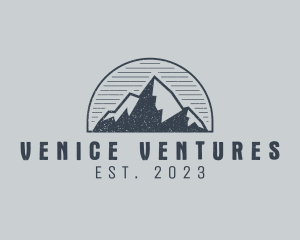 Rustic Mountain Summit logo design