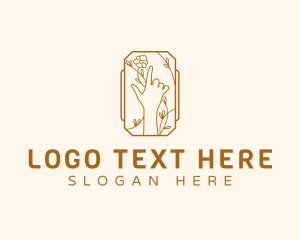 Fragrance - Elegant Floral Boutique logo design