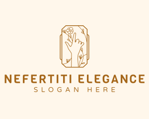 Elegant Floral Boutique logo design