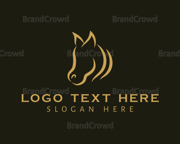 Horse Equine Animal Logo