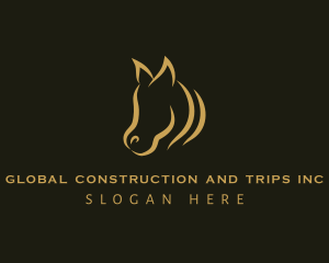 Horse Equine Animal Logo