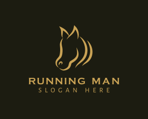 Riding - Horse Equine Animal logo design
