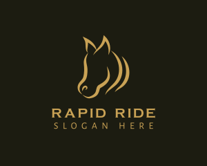 Horse Equine Animal logo design