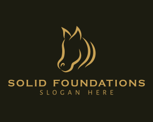 Steed - Horse Equine Animal logo design