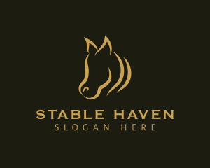 Horse Equine Animal logo design