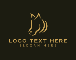 Horse Equine Animal Logo