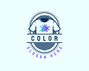 Splash Paint Shirt Apparel Logo