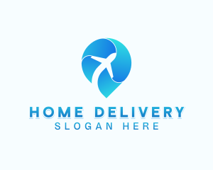 Airplane Flight Travel logo design