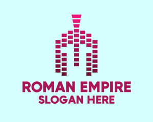 Roman - Audio Spund Helmet logo design