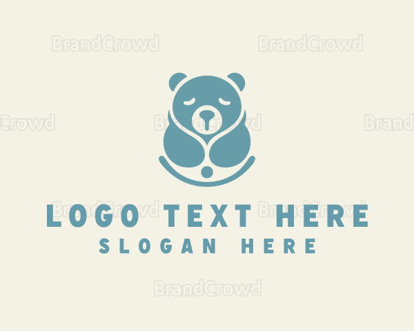 Bear Animal Veterinary Logo