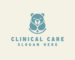 Bear Animal Veterinary logo design