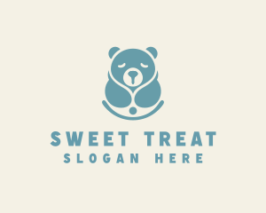 Bear Animal Veterinary logo design