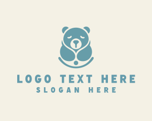 Bear Animal Veterinary Logo