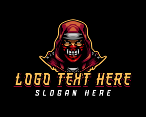 Hidden - Ninja Mask Gaming logo design