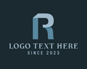 Letter R - Business Letter R logo design