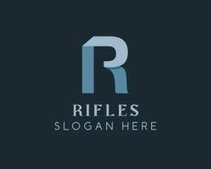 Simple Business Firm Letter R logo design