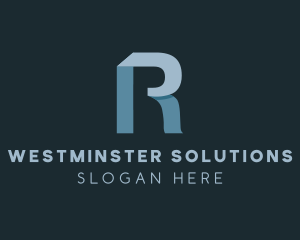 Business Firm Letter R logo design