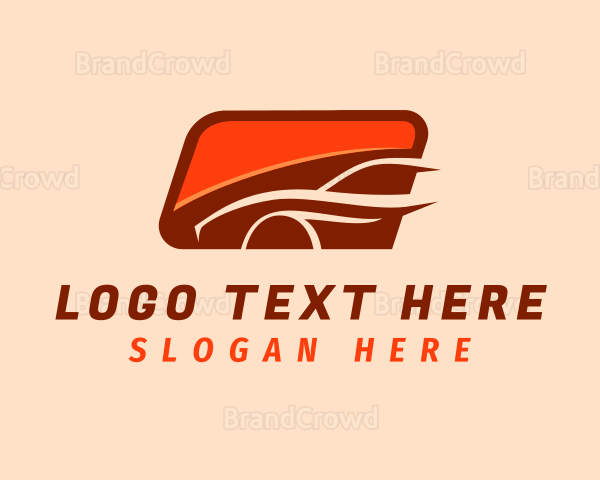 Sports Car Race Logo