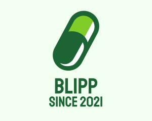 Clinic - Organic Medical Pill logo design
