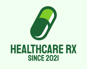 Pharmacist - Organic Medical Pill logo design