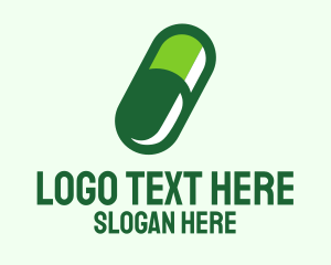 Organic Medical Pill  Logo