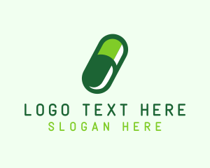 Hospital - Organic Medical Pill Pharmacy logo design