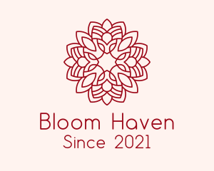 Floriculture - Blooming Spring Garden logo design