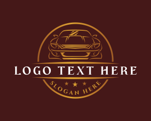 Repair - Driving Car Garage logo design