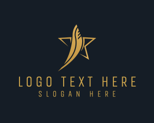 Star - Swoosh Star Entertainment logo design