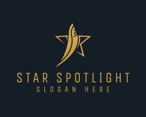 Swoosh Star Entertainment logo design