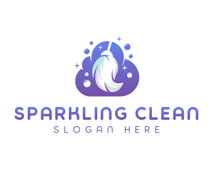 Cleaner - Janitorial Mop Cleaner logo design