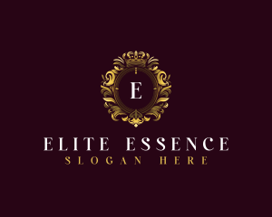 Exclusive - Elegant Flower Crest logo design