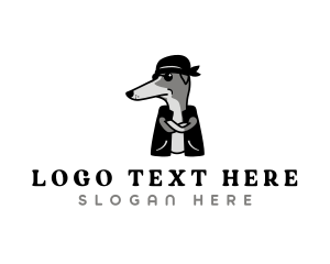 Canine - Greyhound Dog Gang logo design