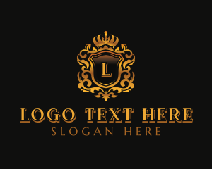 Luxurious - Royal Crest Insignia logo design