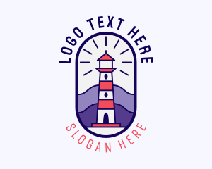 Coastal - Maritime Coastal Tower logo design