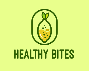 Fresh Lemon Juice  logo design