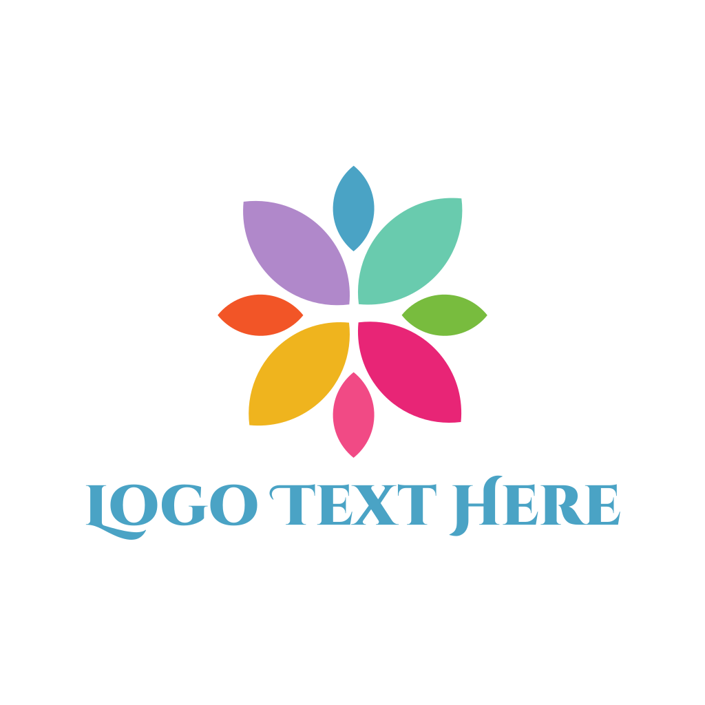 Colorful Petals Logo | BrandCrowd Logo Maker