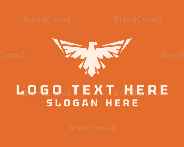Spread Wings Eagle Logo