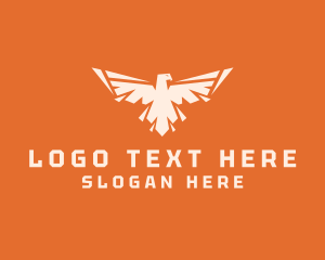 Avian - Spread Wings Eagle logo design