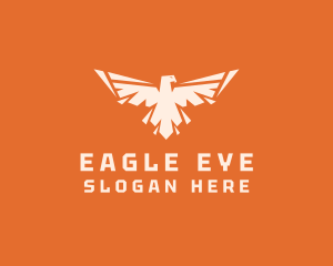 Spread Wings Eagle logo design