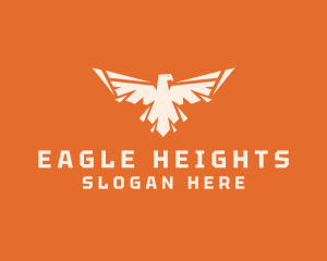 Soaring - Spread Wings Eagle logo design