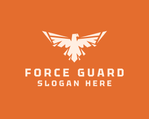 Enforcer - Spread Wings Eagle logo design