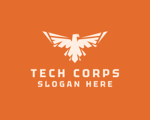 Corps - Spread Wings Eagle logo design