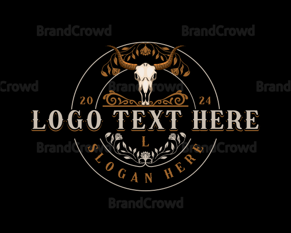 Ornamental Bull Ranch Logo