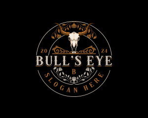 Ornamental Bull Ranch logo design