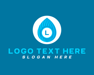 Water Treatment - Water Droplet Distillery logo design