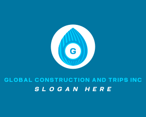 Water Conservation - Water Droplet Distillery logo design