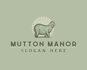 Mutton - Sheep Livestock Farm logo design