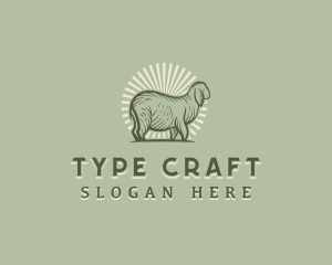 Sheep Livestock Farm logo design