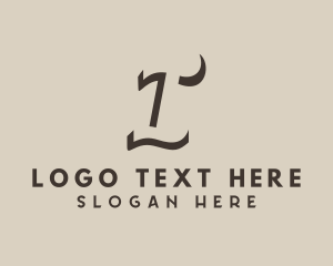 Letter I - Brown Company Letter I logo design